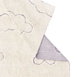 LORENA CANALS RUGCYCLED WASHABLE AREA RUG CLOUDS 3’ X 4’ 3”